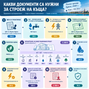 Необходими документи за строеж на къща - СТРУКТУРА 2025
